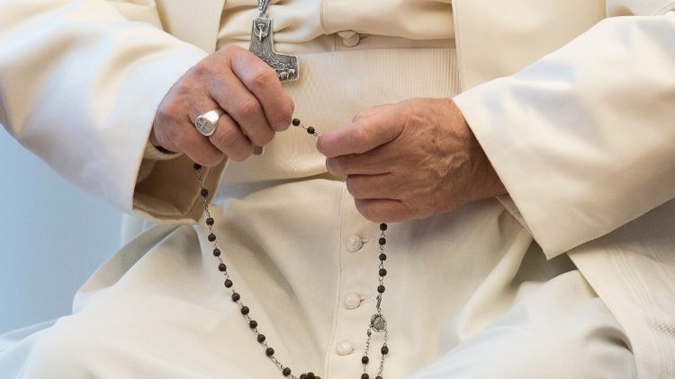Sábado 30 de mayo: oración del Rosario con el Papa Francisco