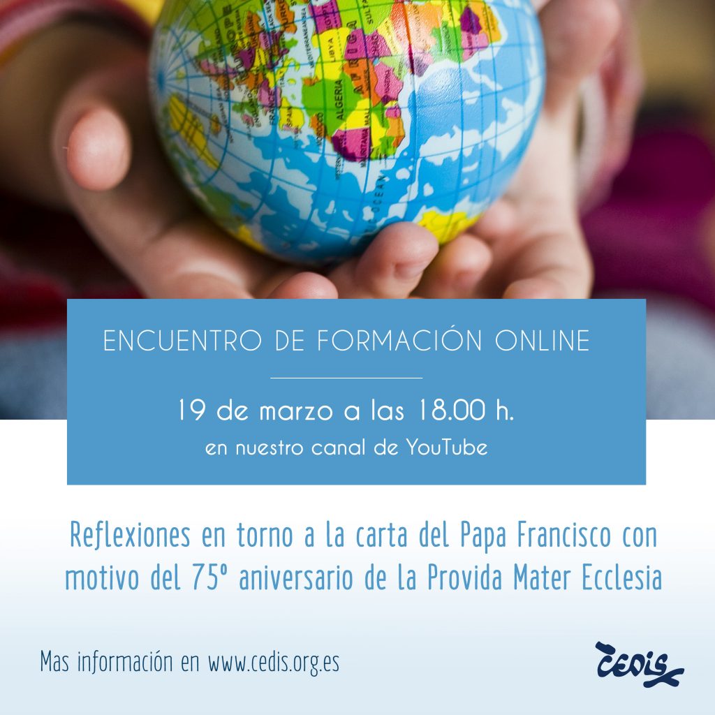 Encuentro de formación online: «Reflexiones sobre la Provida Mater Ecclesia»