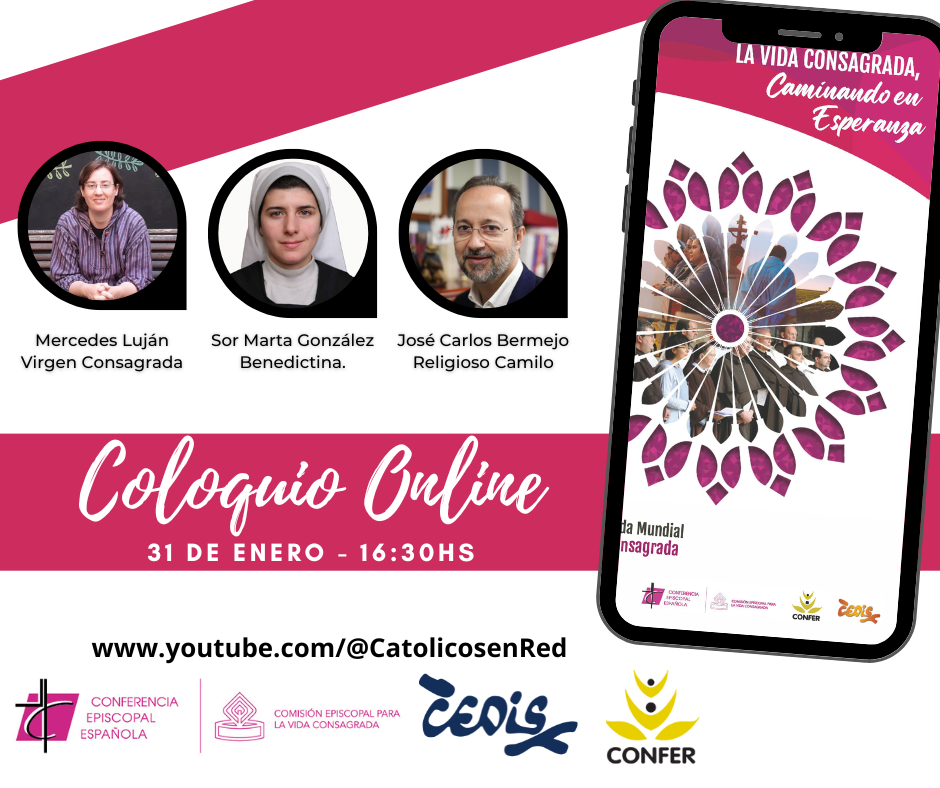 Coloquio online: La vida consagrada, caminando en esperanza