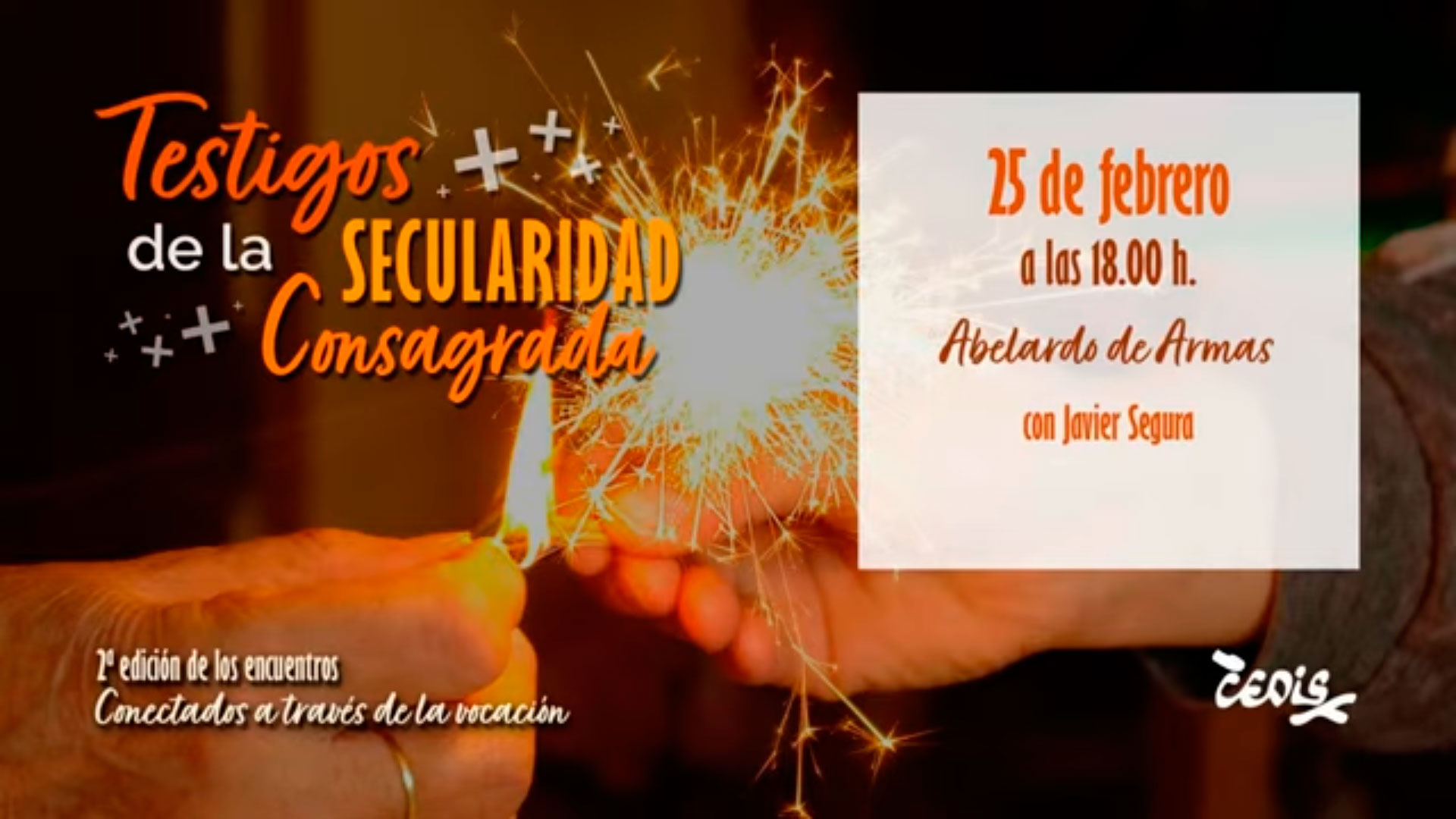 Cuarta sesión del curso «Testigos de la secularidad consagrada». Abelardo de Armas