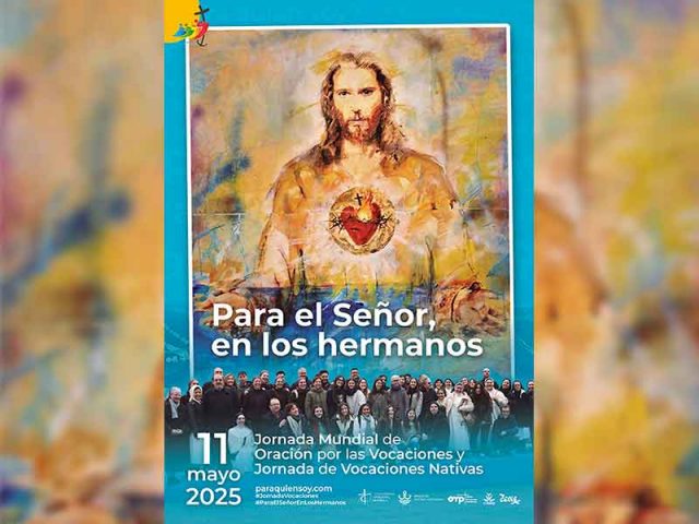 11 de mayo, Jornada de oración por las vocaciones y Jornada de vocaciones nativas con el lema «Para el Señor, en los hermanos»